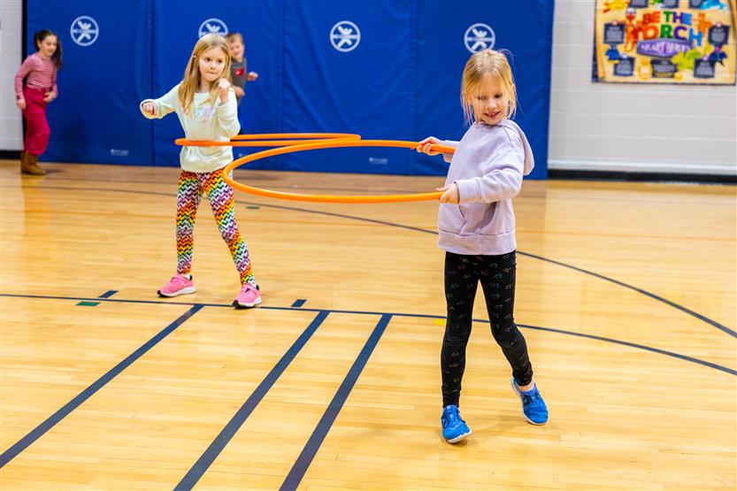 Students at Trinity Elementary